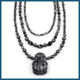 Black Labradorite Frog Necklace