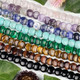 Gemstone Coin Beads