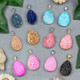 Druzy Pendants