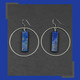 Lapis Hoop Earrings