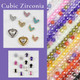 Cubic Zirconia Beads & Pendants