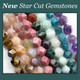 New Gemstone Star Cut Beads