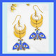 Moth & Moon Earrings