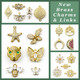 New Brass Charms & Components