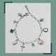 Silver Charm Bracelet 