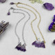 Amethyst Mountain Necklace