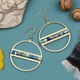 Blue Impression Jasper Earrings