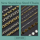 New Stainless Steel Chain & Findings