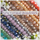 New Crystal Rondelles - March