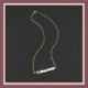 Cat Lady Bar Necklace