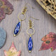 Lapis & Gold Earrings