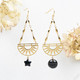 Moon & Star Earrings