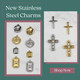 New Stainless Steel Charms