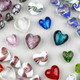 Handmade Lampwork Glass Hearts