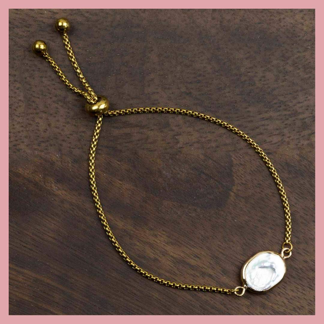 Pearl Slider Bracelet