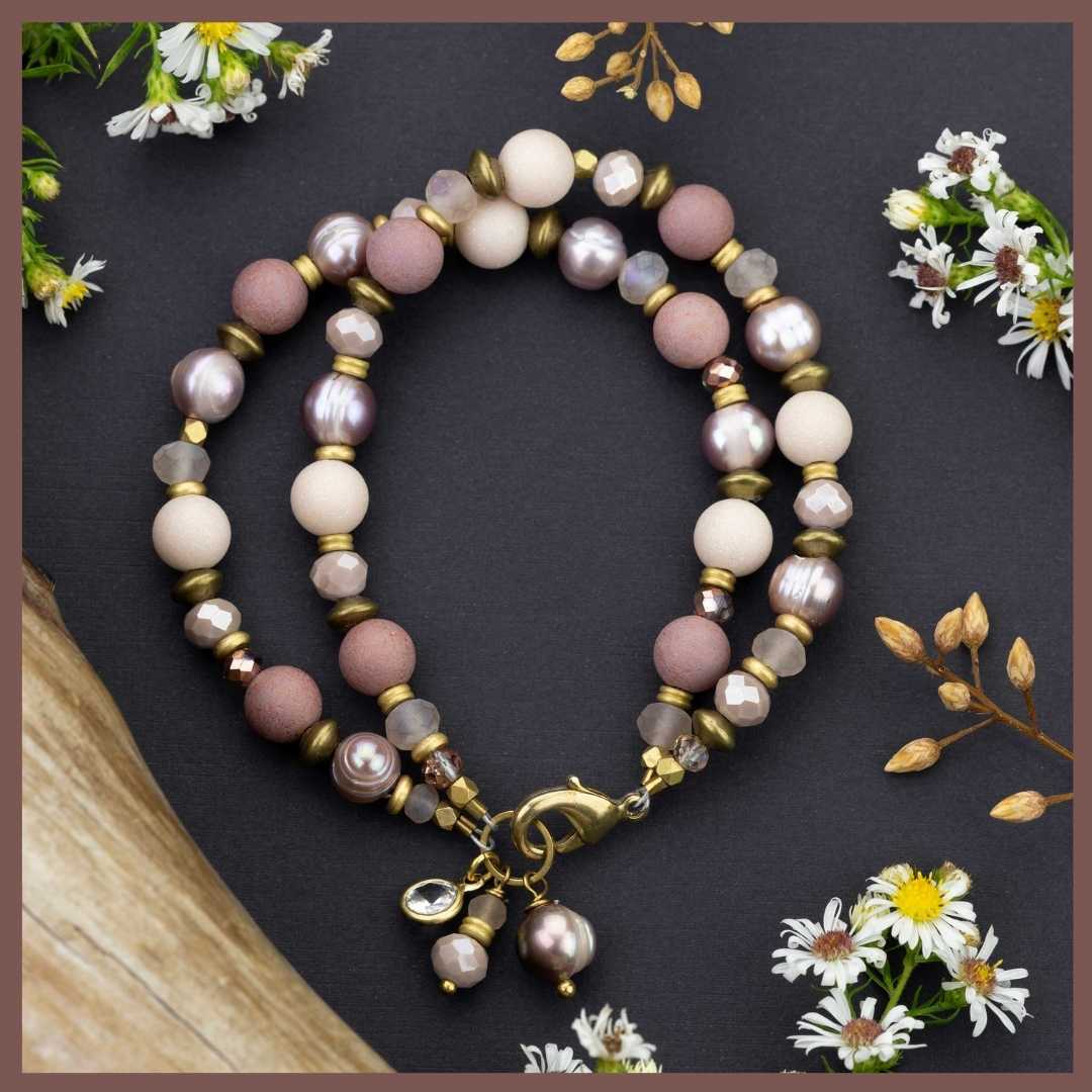 Blush & Bubbles Bracelet
