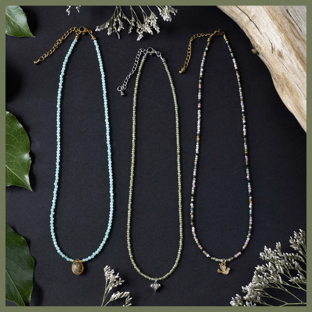 Petite Gemstone Necklaces