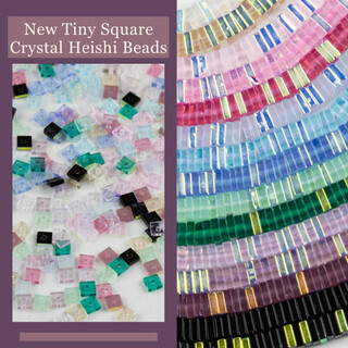 Crystal Square Heishi