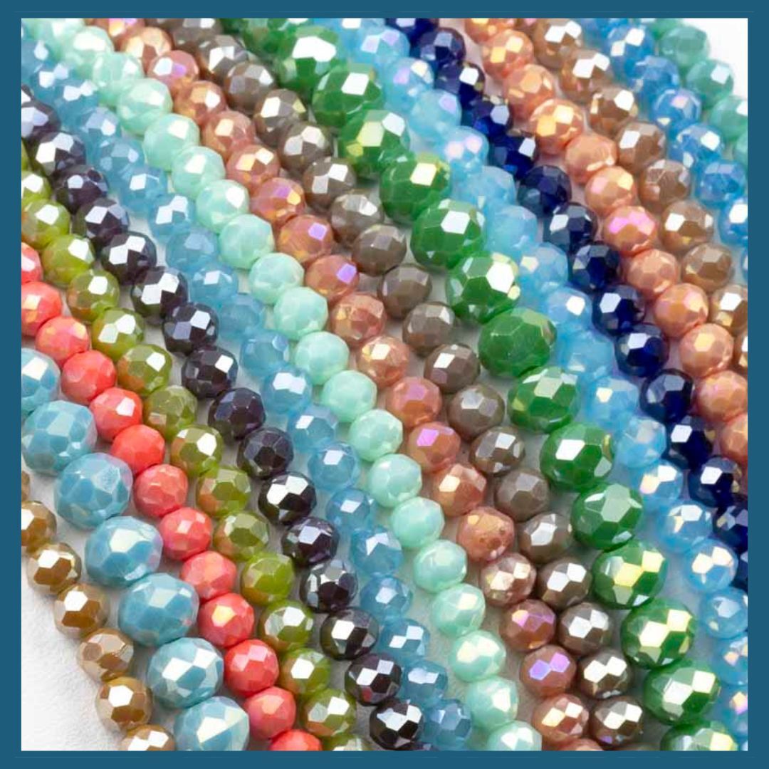 New Crystal Rondelles New Crystal Rondelles