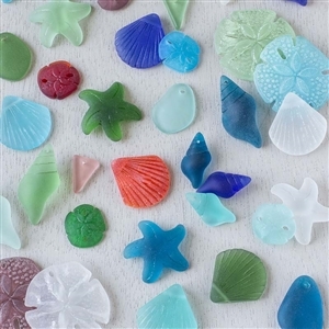 Sea Glass Style Pendants Sea Glass Style Pendants