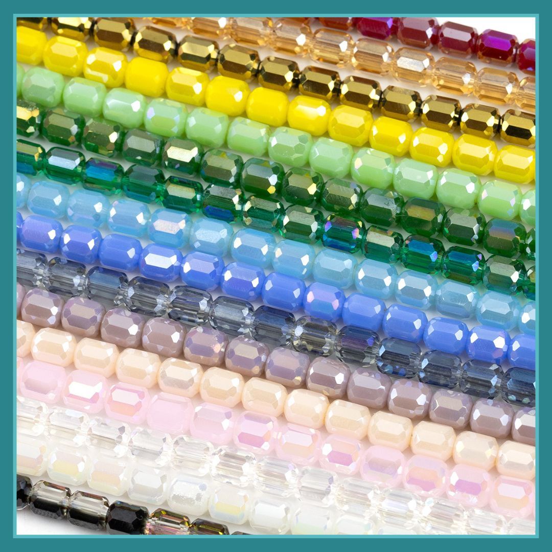 Crystal Faceted Tubes Crystal Faceted Tubes