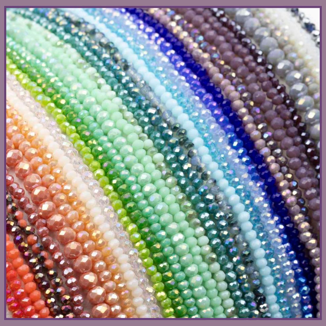 New Crystal Rondelles New Crystal Rondelles