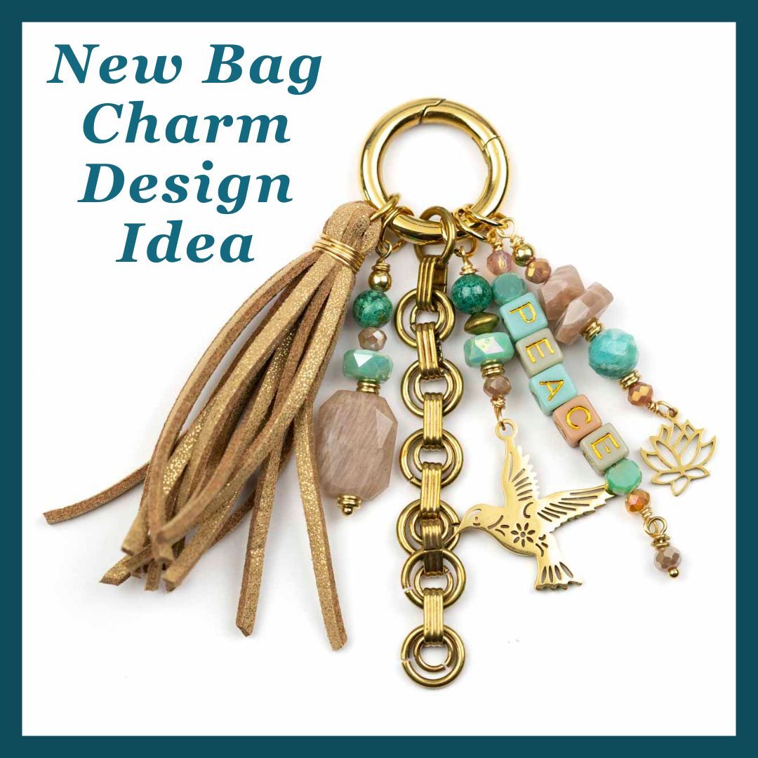 bag charm DIY tutorial