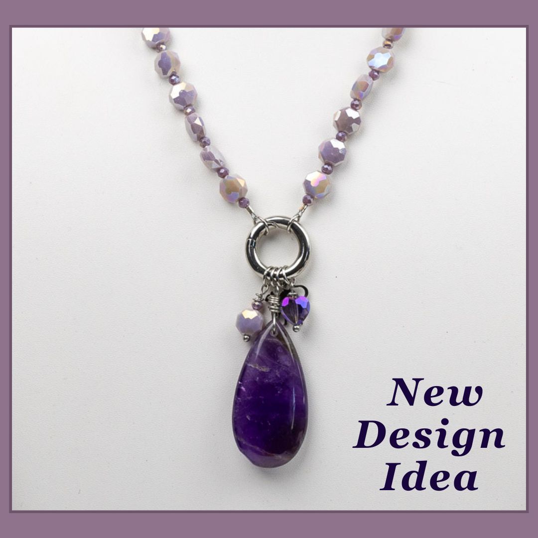 New Design Idea- Crystal Coin Necklace