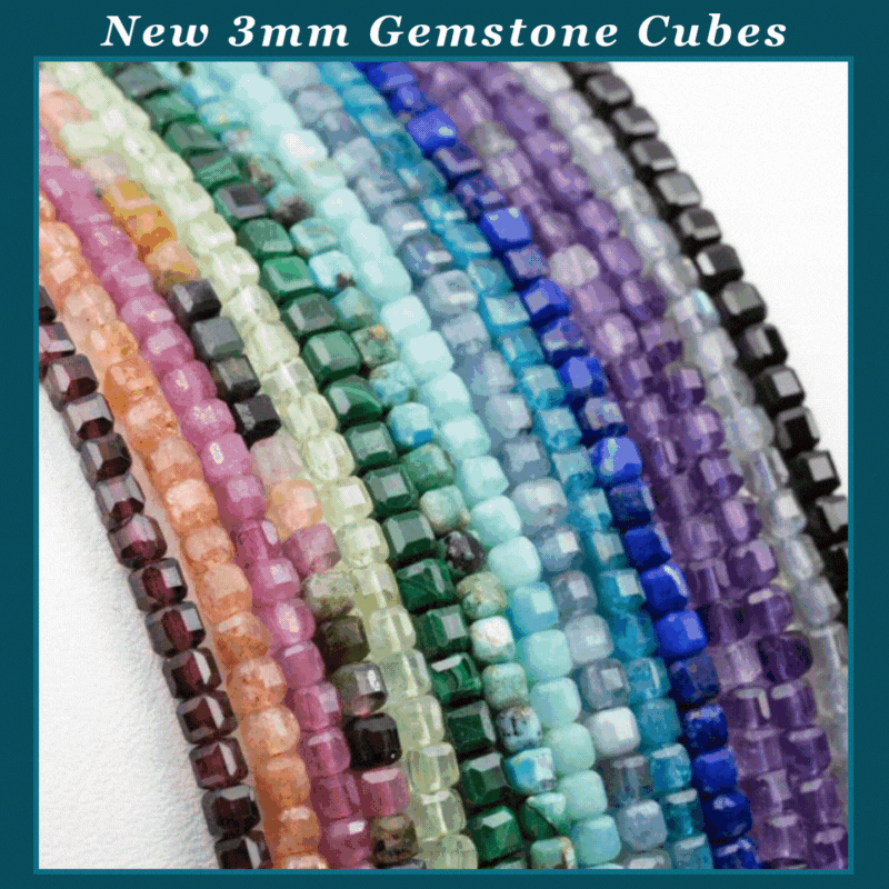 new tiny gemstone cubes