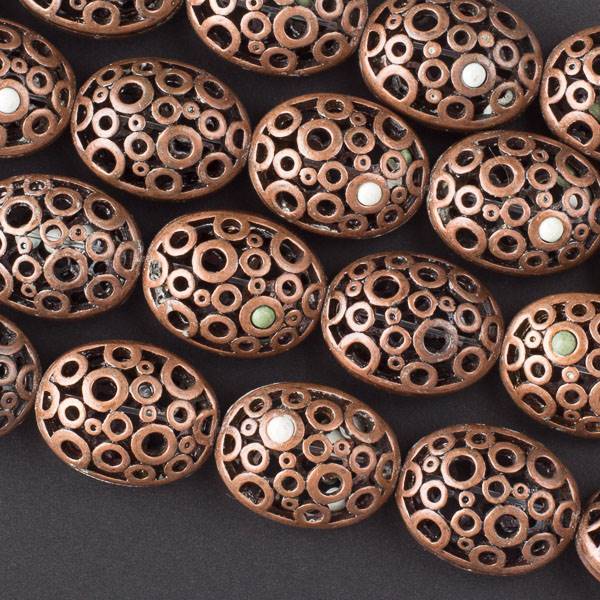 Pewter Hollow Beads Pewter Hollow Beads