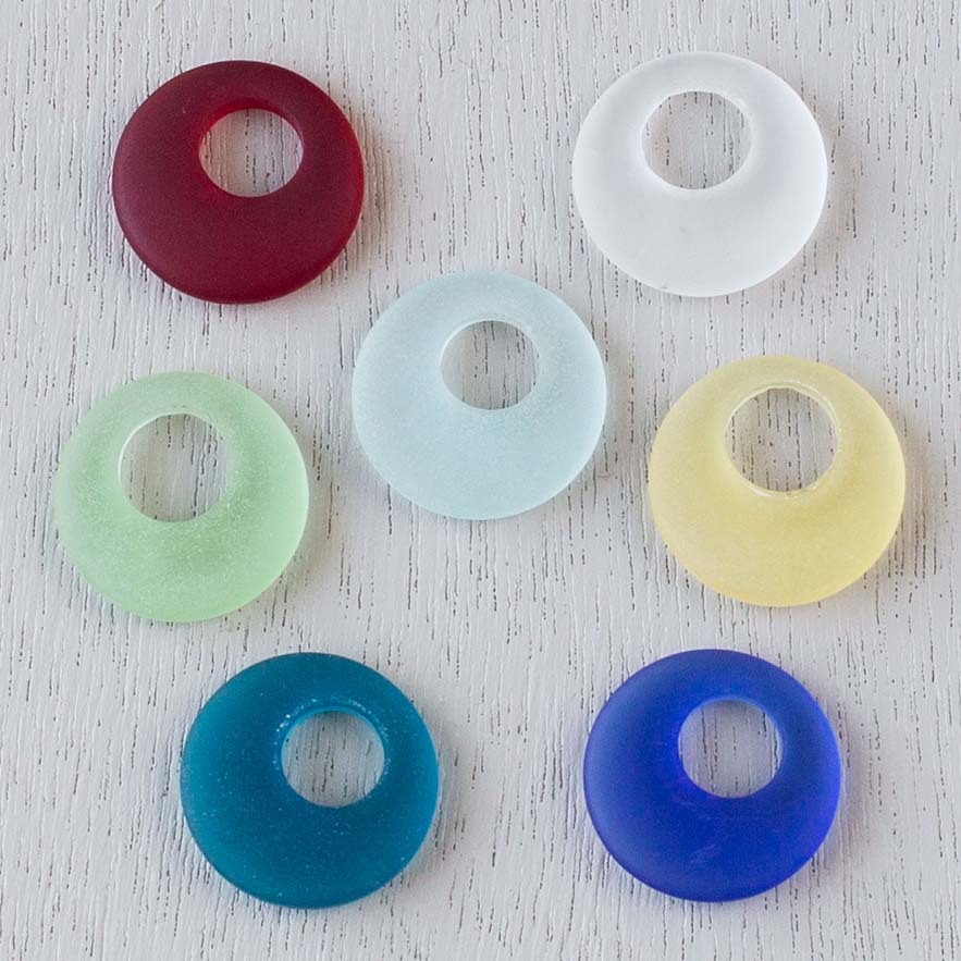 Sea Glass Go-Go Pendants