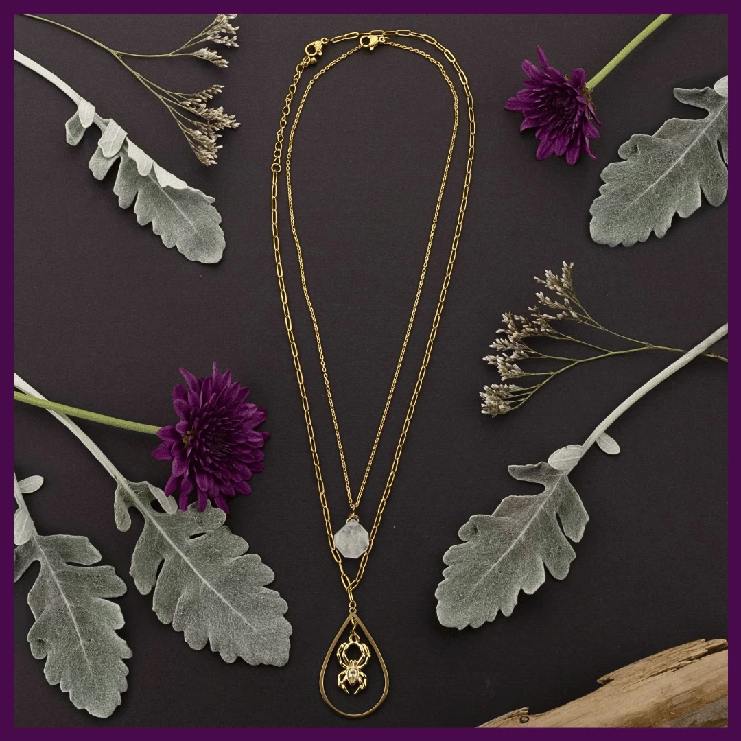 Spider Layered Necklace