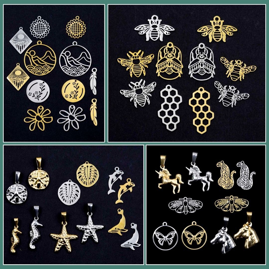 New Stainless Steel Charms New Stainless Steel Charms
