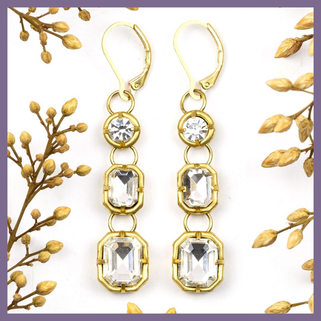 Elegant Crystal Earrings Elegant Crystal Earrings