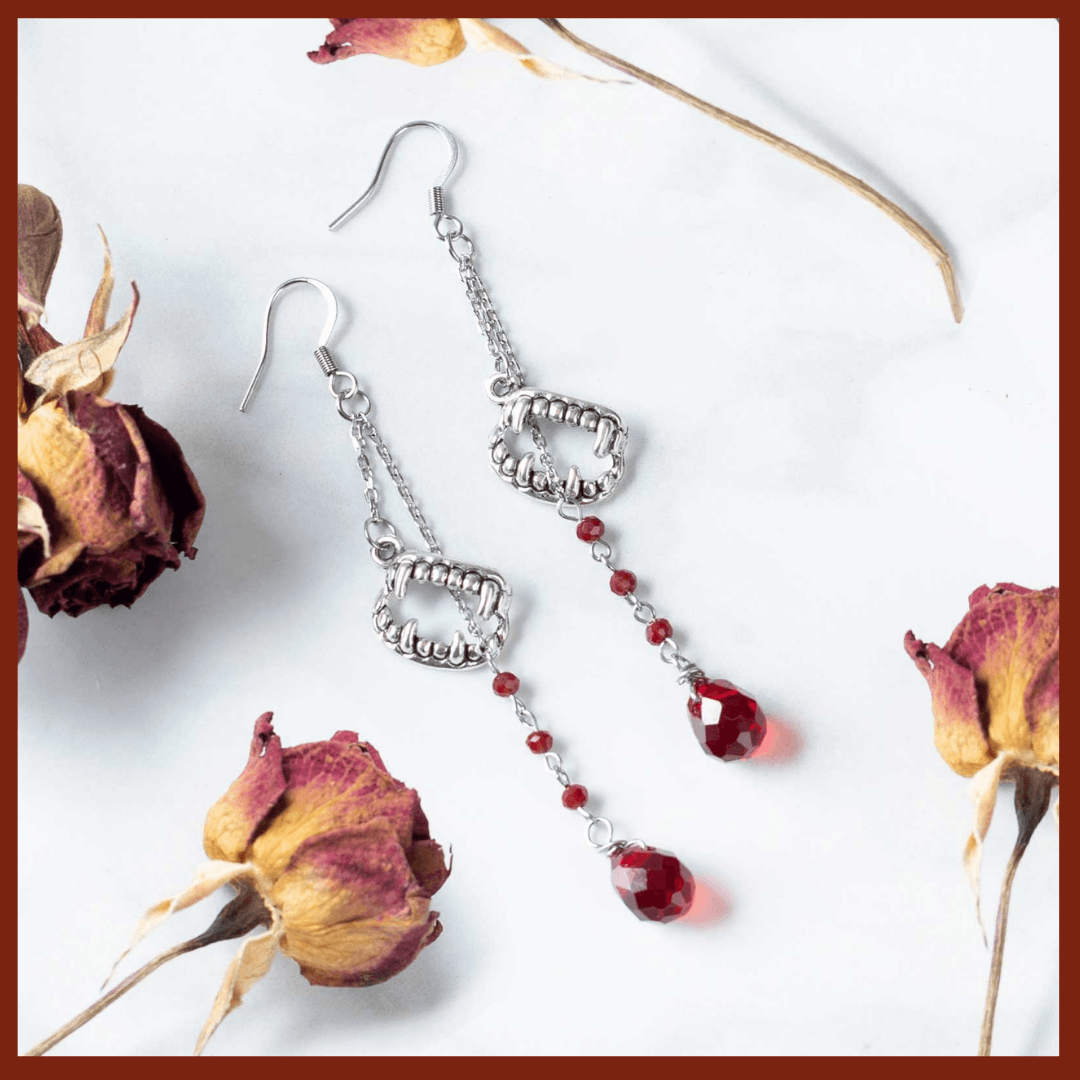 Vampire Earrings