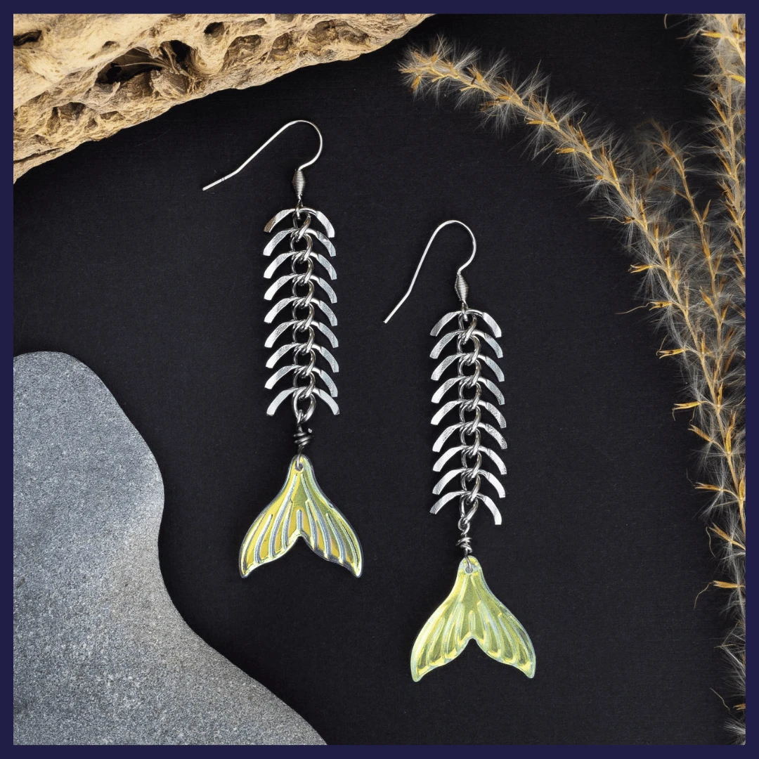 Fish Tail Earrings
