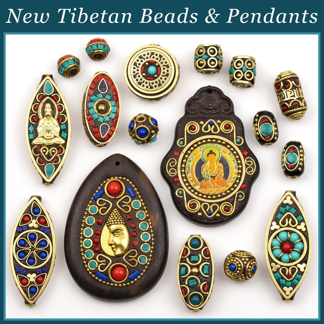 New Tibetan Beads & Pendants New Tibetan Beads & Pendants