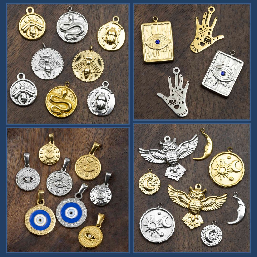 New Stainless Steel Charms New Stainless Steel Charms