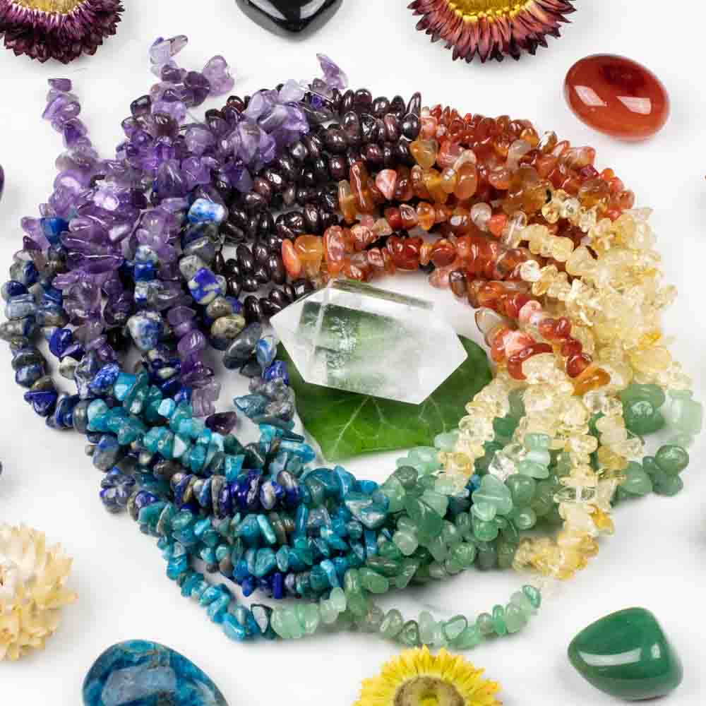 Chakra Bead Sets 15 Strand - 6mm or 8mm