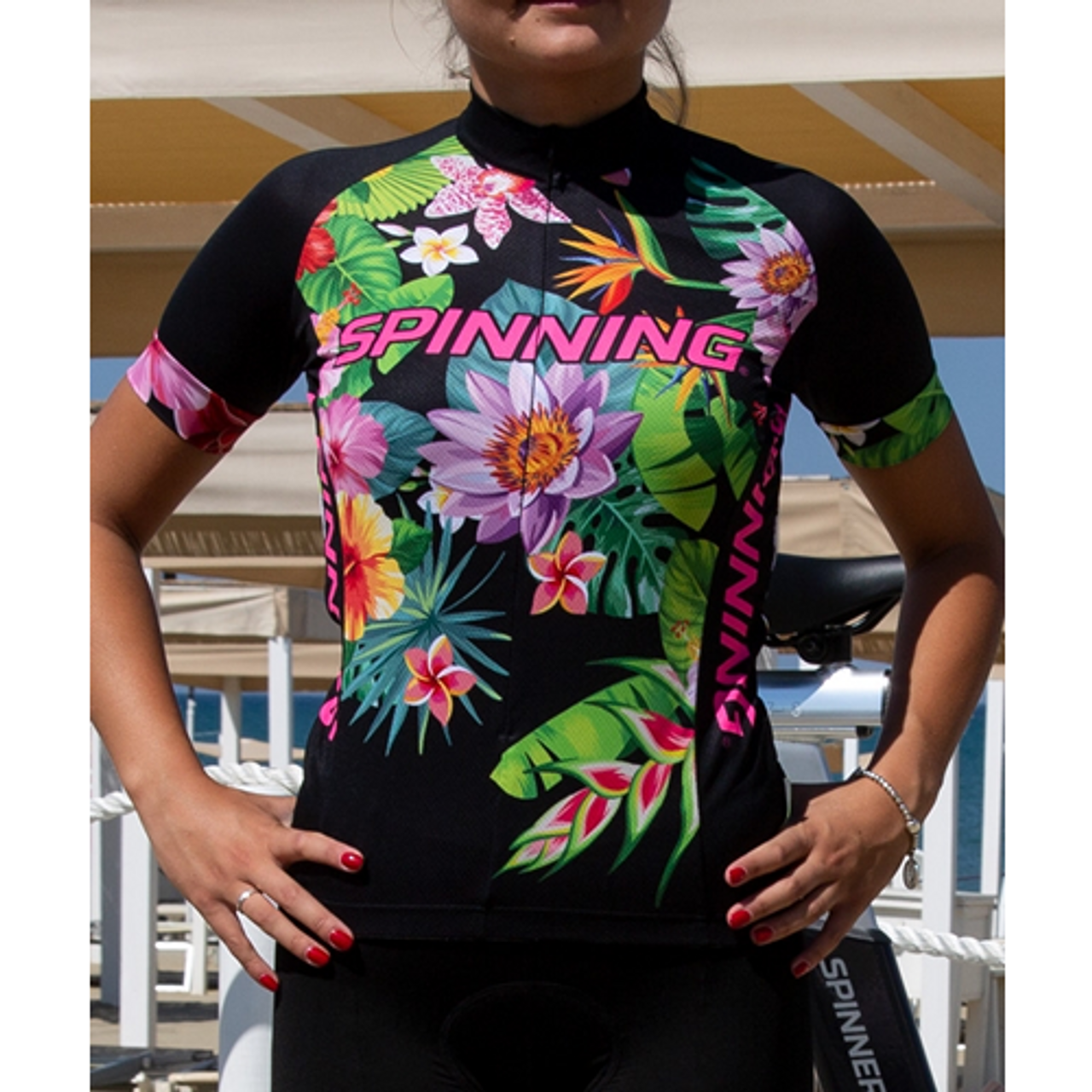 women's short sleeve cycling jersey