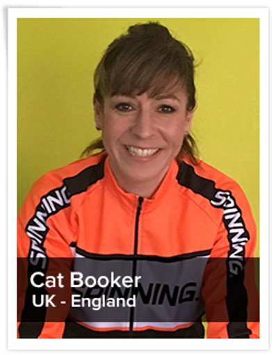 Cat Booker, Spinning® Master Instructor and Power Specialist Master Instructor | England