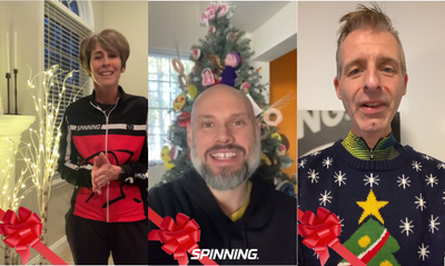 Season's Greetings from Spinning® Master Instructors Around the Globe!