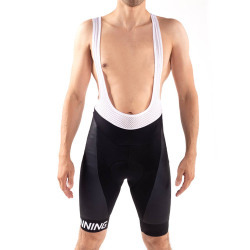 Gel Padded Men’s Bib Bike Shorts- Light Compression Cycling Pants By Dinamik EVO PRO Breathable 