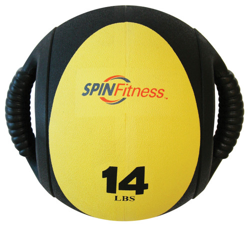 SPIN Fitness® Dual Grip Medicine Ball 14lb