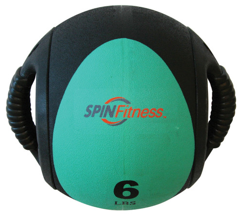 SPIN Fitness® Dual Grip Medicine Ball 6lb