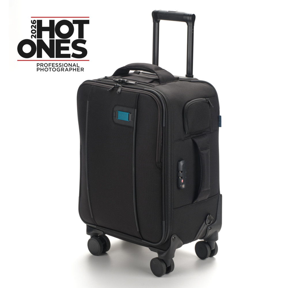 Roadie Air Case Roller 21 Black, Roller Bag (638-715) | Tenba