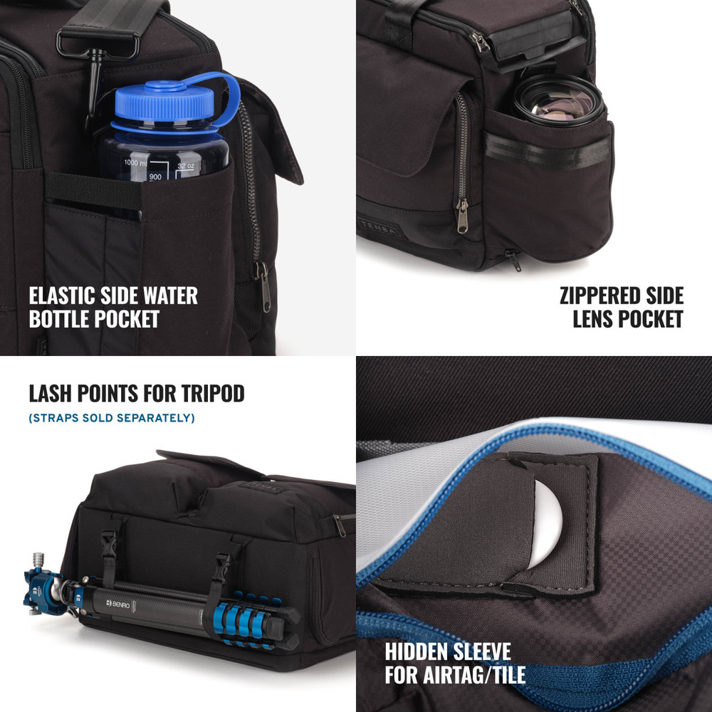 DNA V2 SHOULDER BAG 16 PRO BLK | Tenba