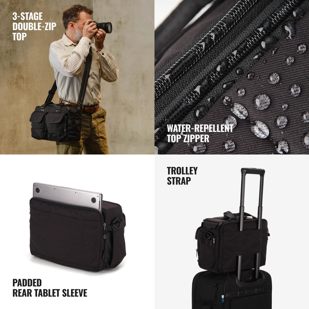 Tenba DNA v2 Shoulder Bag 14 - Black