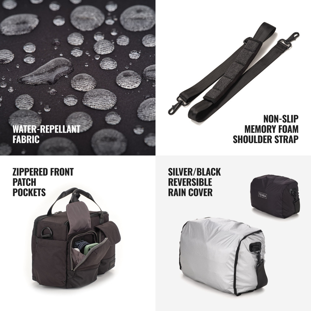 DNA V2 SHOULDER BAG 14 BLACK | Tenba