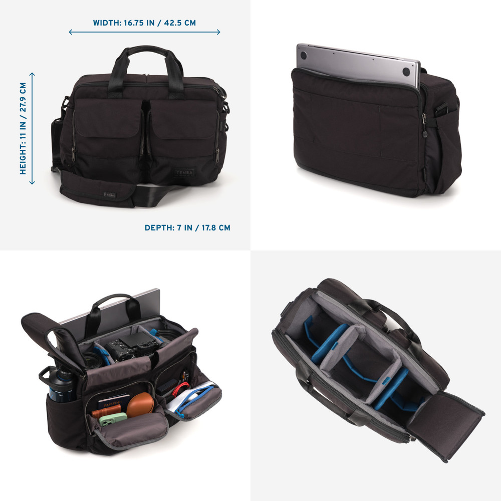 DNA V2 SHOULDER BAG 16 BLACK | Tenba